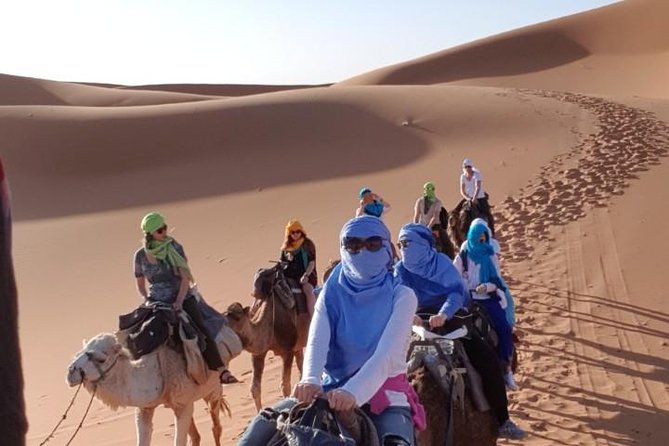 Group - 2 Nights Desert Trip from Fes to Marrakech or back to Fes - Merzouga Desert Day 2: Optional Extras, Then a 90-Minute Camel Trek