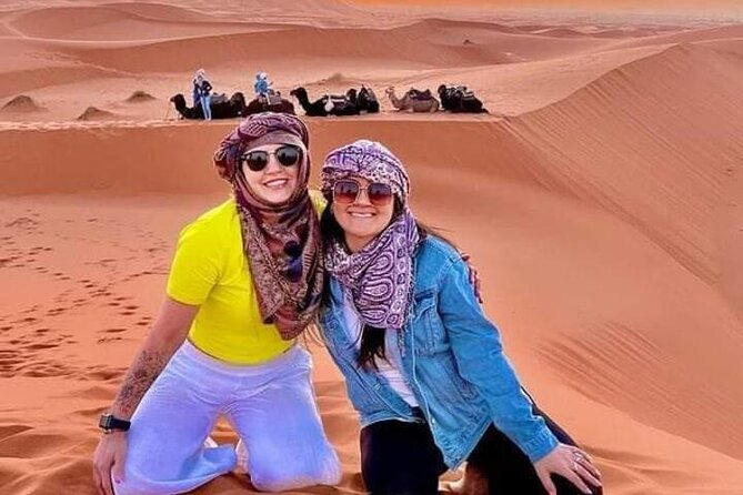 GROUP TOUR - 1 night 2 Day LUXURY Desert TRIP from FES to FES - Dinner, stargazing, and the camp vibe after dark