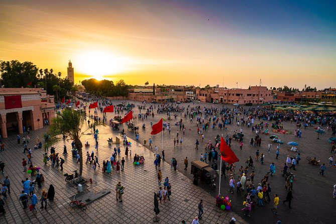 Guided walking tour in Marrakech Medina and Souks - Koutoubia Mosque: Outside Views That Still Feel Monumental