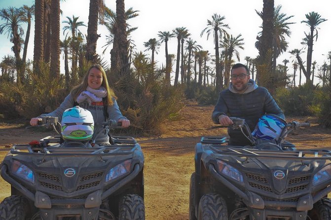 Half-Day Palm grove desert Quad & Camel Tour - La Palmeraie Stop: Camel Ride, Palm Groves, and Berber Mint Tea