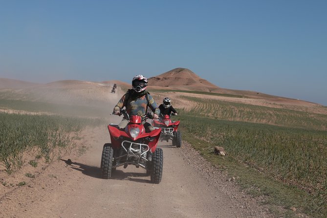 Half-day quad bike in the palmgrove & rock desert - Riding through palm groves, valleys, and rock desert
