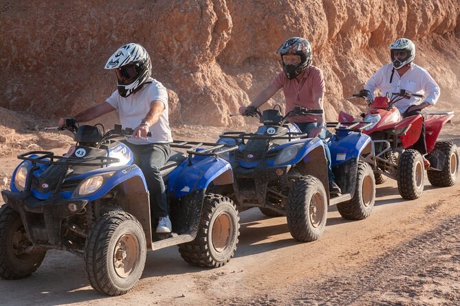 Half-Day Quad Bike Tour in the Agafay Desert - Safety and Hygiene: Guides, Disposable Caps, and Real Control