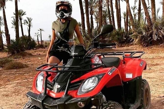 Half-Day Quad Biking and camel riding in Marrakech Palmeraie - Berber village hospitality: Moroccan tea, honey bread, and human-scale stops