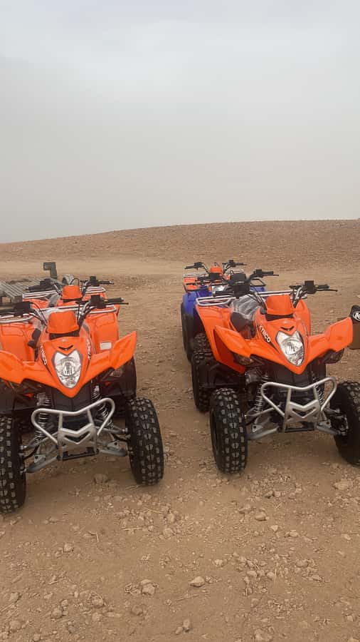 Half day Quad biking at Agafay Desert - The 2-hour quad ride: stony tracks and Atlas Mountain views
