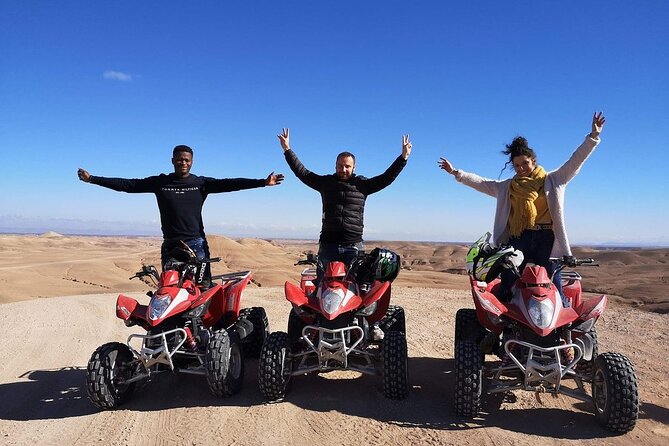 Half-Day Quad Biking tour in Agafay Desert - Getting Out There: Pickup, Bus Ride, and Real Timing