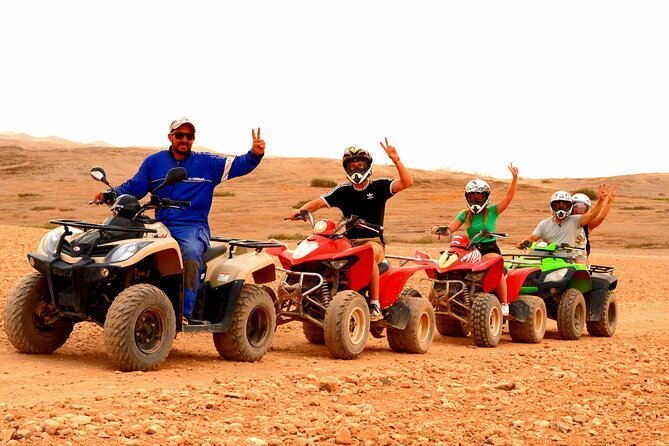 Half-day Quad excursions in the Agafay desert - Pickup, Transport, and the Start-to-Quad Flow