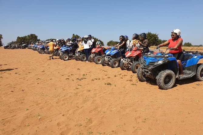 Half-day QUAD In Agadir + pick-up included from Agadir - The ride itself: sand tracks, argan country, and a pace you should expect