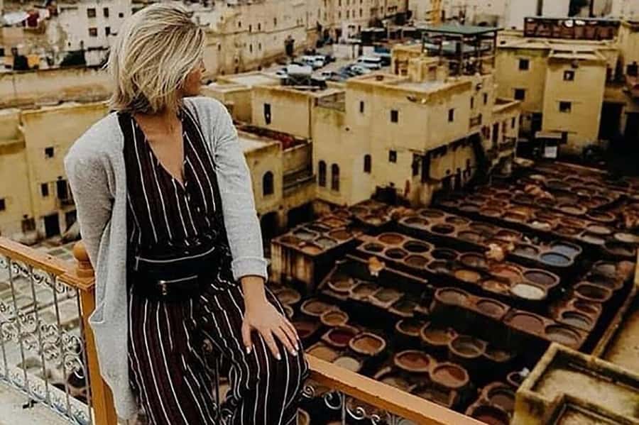 Historical and Cultural Stroll in the Fes Medina - Nejjarine Square and Fondouk of Wood: henna color and craft energy