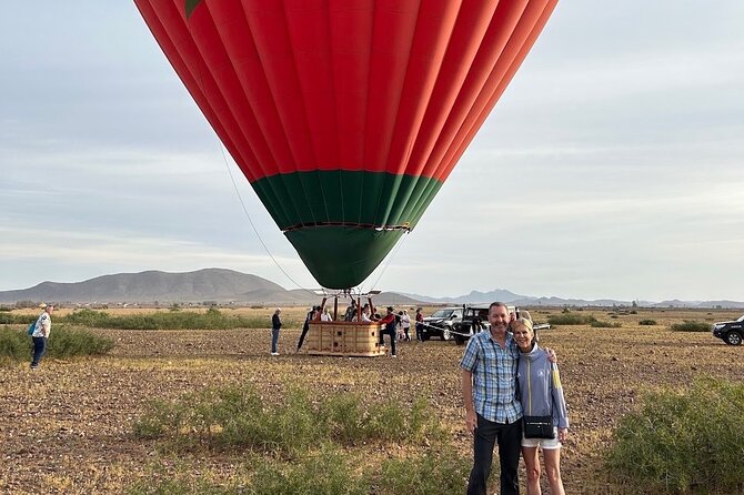 Hot air balloon flight in the desert with camel ride - Price and Logistics: is $203.25 a good deal for this combo?