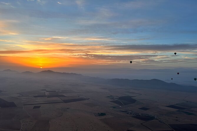 Hot Air Balloon Flight over Marrakech with Breakfast - Landing, breakfast, and the keepsake certificate