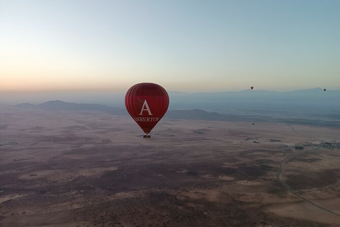 Hot air balloon flight to Marrakech in a small group. Breakfast - Weather and Your Sunrise Expectations