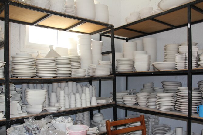 Interactive Pottery Painting and Zellige Mosaic Workshop in Fes - The big pottery catch: glazing and firing take at least three days