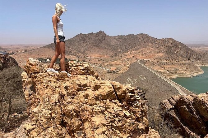 Jeep 4x4 Safari Desert Dunes & Atlantic Ocean with Berber Lunch - Youssef Ibn Tachfine water dam: a calm ending