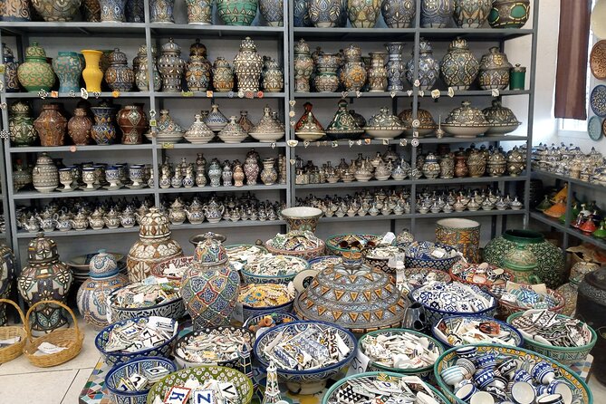 Jewish Quarters and Fes Old Medina Full Day Tour - Ceramic and mosaic workshop time: turning art into something tangible