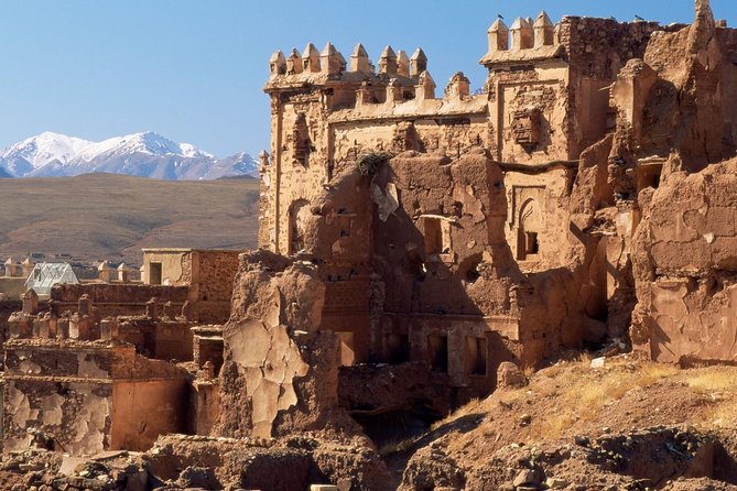 Kasbah Telouet & Kasbah Ait Ben Hadou Marrakech Day Trip - Telouet and Kasbah du Pacha el Glaoui: The Glaoui Palace Without the Rush