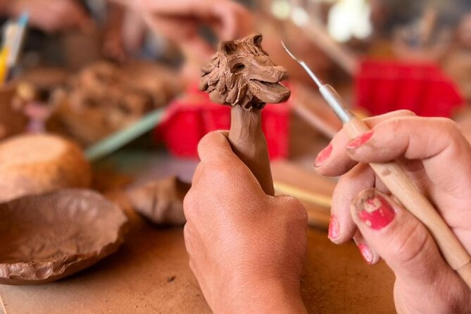 Lamsaty Pottery Workshop with Moroccan Tea - First Sip: Moroccan Tea and Marrakech Clay Basics