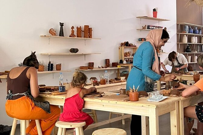 Lamsaty Pottery Workshop with Moroccan Tea - What You Make and How You Take It Home (Without Guesswork)