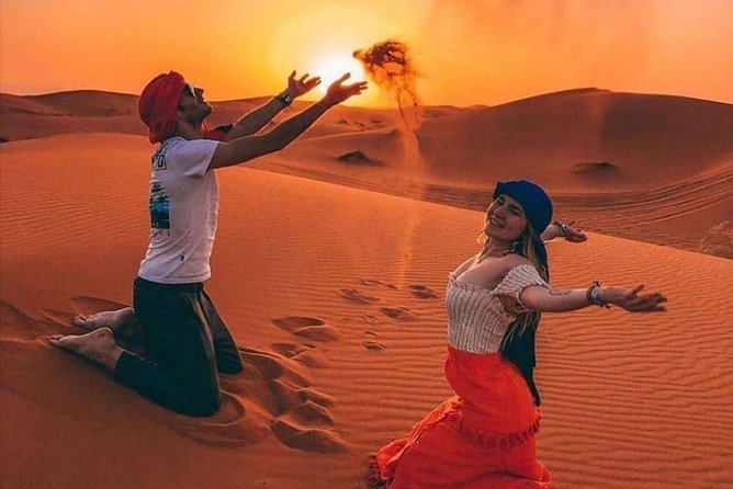 LUXURY Desert Camp: 3 Days Marrakech to Merzouga and Camel Trek - Luxury Desert Camp: Private Bathroom and Starry Night Reality