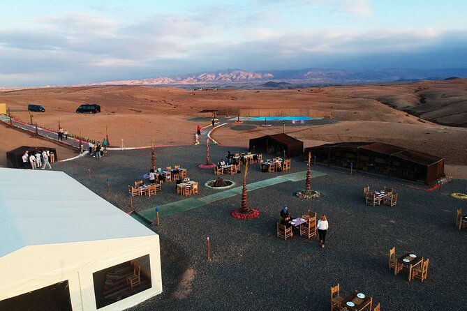 Magical Dinner Experience & Sunset Camel Ride in Marrakech Desert - From Marrakech Pickup to Argan Oil Cooperative: A Real Stop, Not a Detour