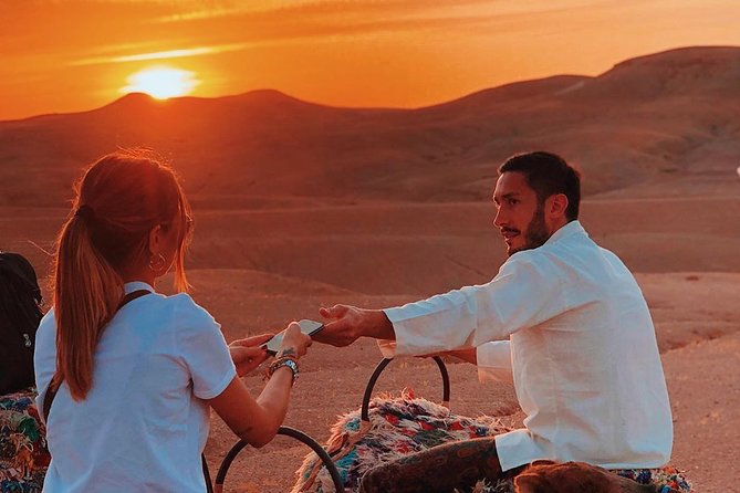 Magical Dinner In Agafay Desert & Sunset Experience From Marrakech - Getting to Agafay: private pickup, AC comfort, and the 5:30 pm rhythm