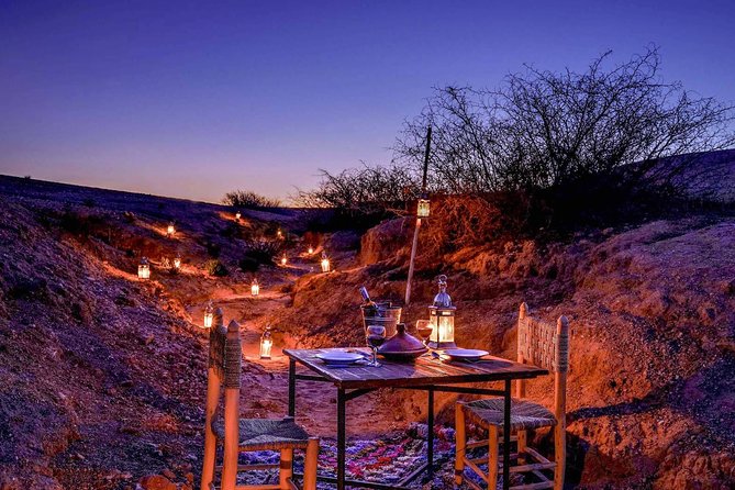 Magical Dinner In Agafay Desert & Sunset Experience From Marrakech - Sunset experience in the Agafay desert: why this timing feels special