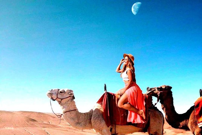 Magical dinner on sunset in Agafay desert and Camel Ride - Key moments to look forward to