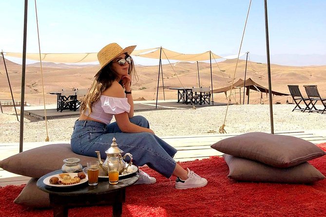 Magical dinner on sunset in Agafay desert and Camel Ride - The Camel Ride: Wind, Cheich, and Real Desert Rhythm
