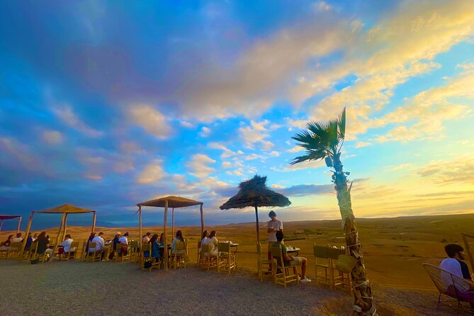 Magical Dinner show and Quad bike In Agafay Desert Marrakech - Berber Camp Arrival: Where Dinner Turns Into an Event