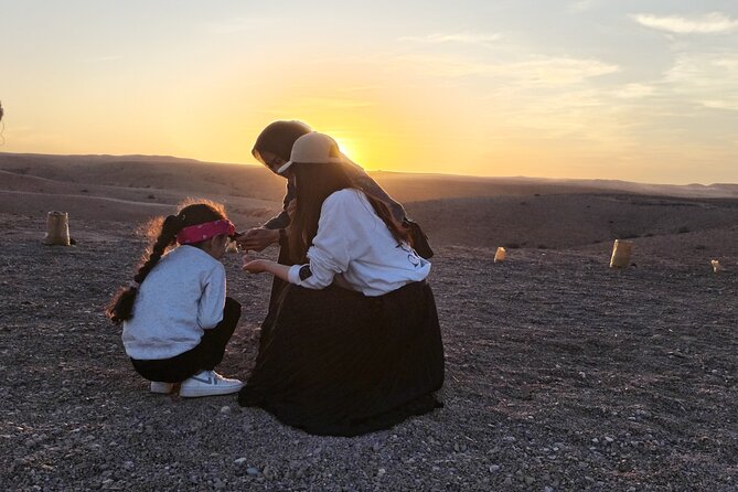 Magical Dinner Show in Agafay desert - Dinner time: couscous, tagine, bread, plus mint tea