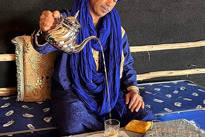 Magical Dinner Show in Agafay desert - Berber camp welcome: tea first, then the views