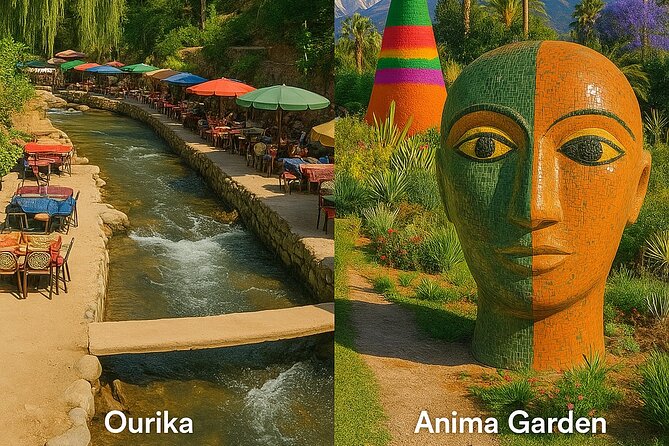 Magical Journey: Discover Ourika Valley & Anima Garden - Oulmes: Berber house life, a hydraulic mill, and argan oil in action