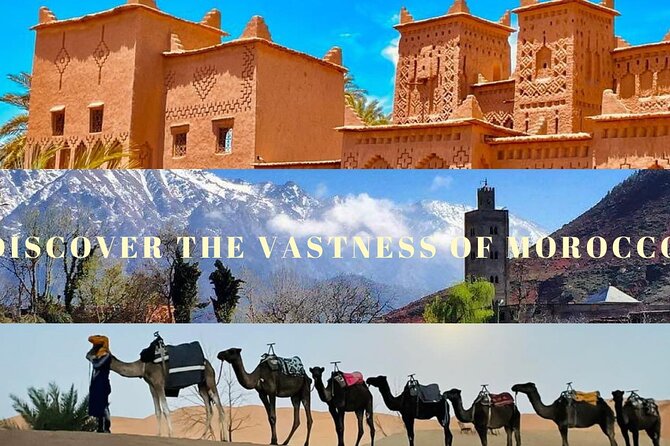 Magical Morocco 8 day - Merzouga Sahara: Camel Ride Into Sunset and a Desert Camp Night