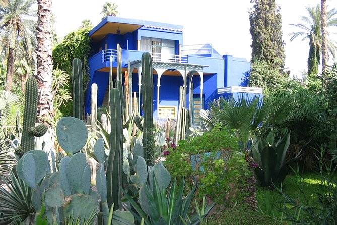 Majorelle Garden,St Laurent & Berber Museum, Round-Trip & Tickets - Majorelle Garden: your timed-entry flow through the blue world