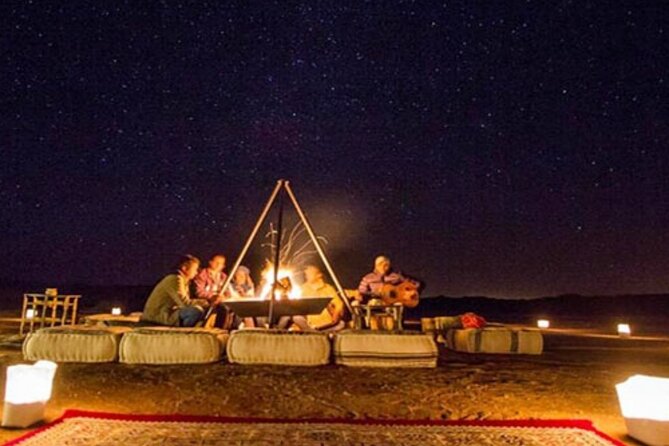 Marical dinner and camel ride at sunset in Desert of Marrakech - Asni Valley argan co-op stop: bread, oil, and real local context