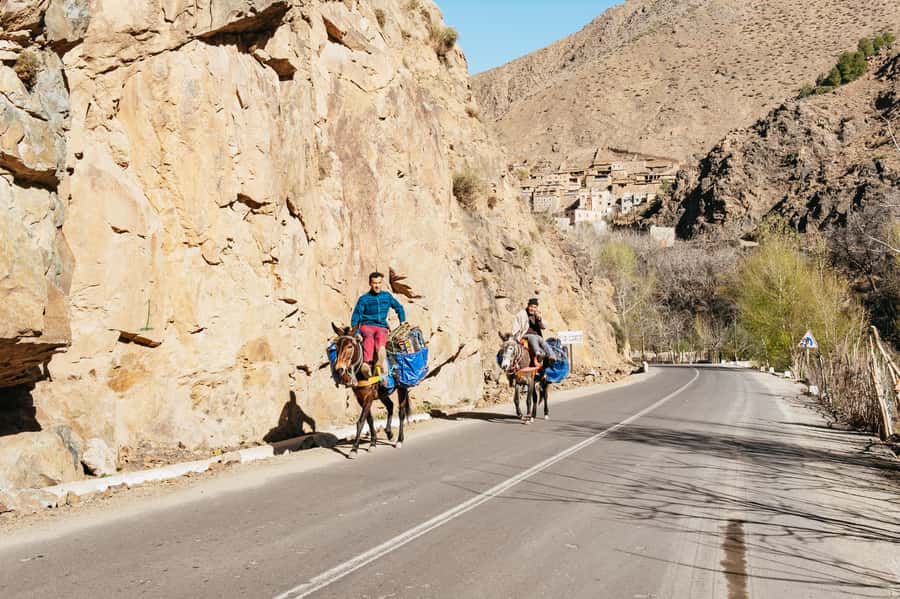Marrakech: 2-Day Atlas Mountains Trek with Village Stay - Return to Marrakech: a late-afternoon finish