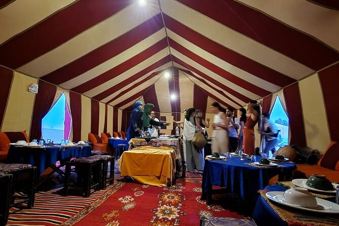 Marrakech: 2 Days tour to Sahara Zagora Desert & Ait-BenHaddou - Private Berber Camp Overnight: Dinner, Basic Comfort, and Sunrise Dunes