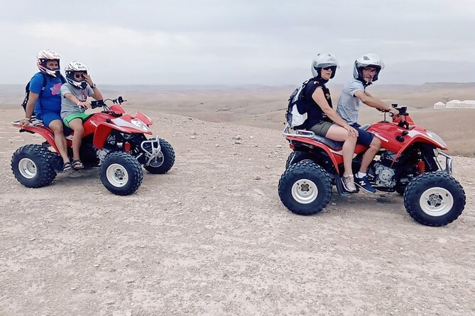Marrakech 2 HOURS Quad Bike in agafay desert Half day Tours - Agafay Stop Details: How the Scenery Breaks Up the Action