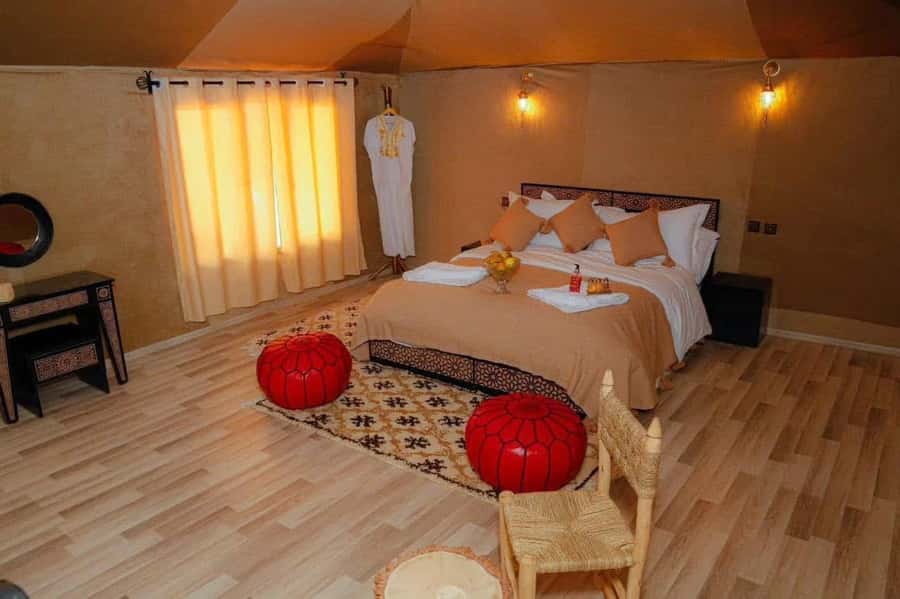 Marrakech: 3-day Exclusive Desert Luxury Tour; Quad & Camels - Bedouin camp night: dinner, Tam Tam drums, henna, and the “real” part