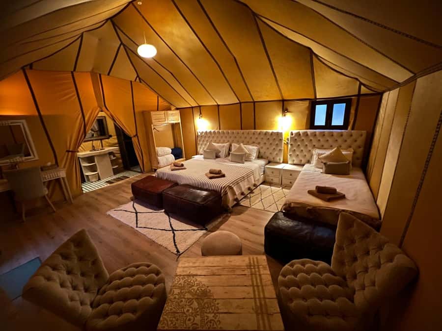 Marrakech: 3-day Exclusive Desert Luxury Tour; Quad & Camels - Day 1: Marrakech → High Atlas crossing → Ait Ben Haddou → Dades Valley