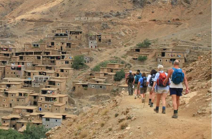 Marrakech: 3-Day High Atlas Mountains and Three Valleys Trek - Day 1: Imlil to Tizi n’Tamaterte and Tachdirt Guesthouse