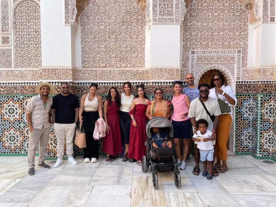 Marrakech: 3-Hour Monuments, Souks & Old Medina Walking Tour - Ben Youssef Madrasa or Le Jardin Secret: Two Stops, Two Moods