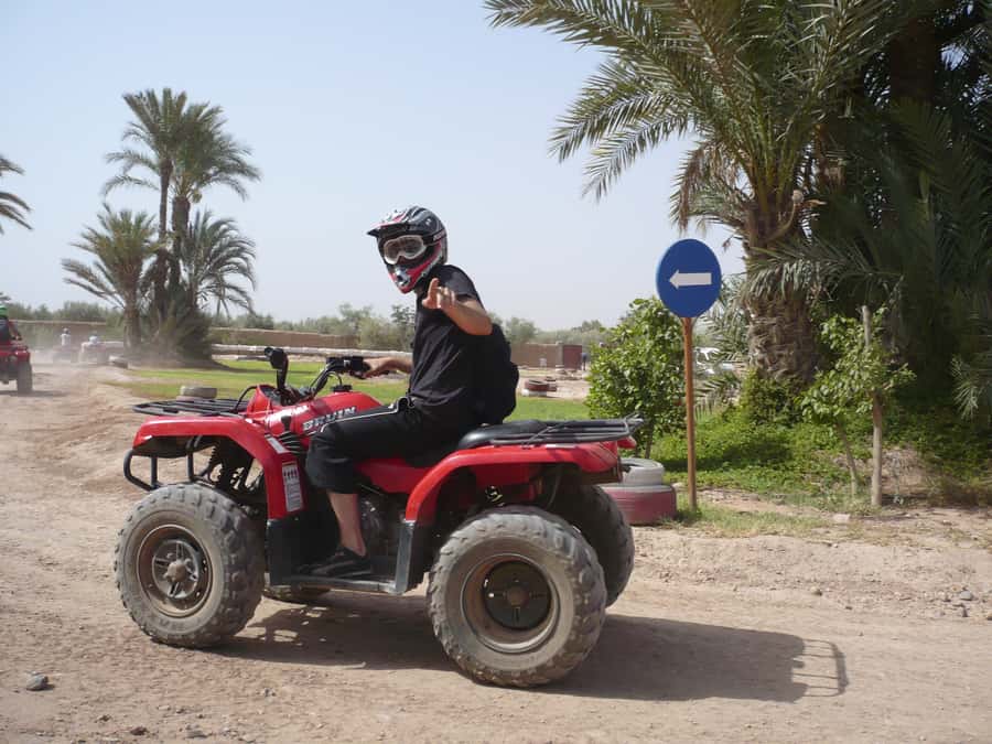 Marrakech: 3-Hour Quad Bike Adventure - Leaving Marrakech Quickly: The Palmeraie Starts the Fun