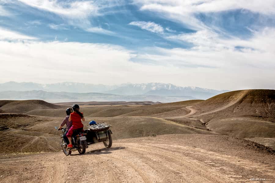 Marrakech : 3h off the beaten path private sidecar ride - Safety, gear, and comfort: what to expect on the road