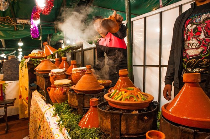 Marrakech: A Gastronomic Night Street Tour With Dinner - The unusual bites list: cow’s hoof, sheep’s head, ghoulal soup, and snail
