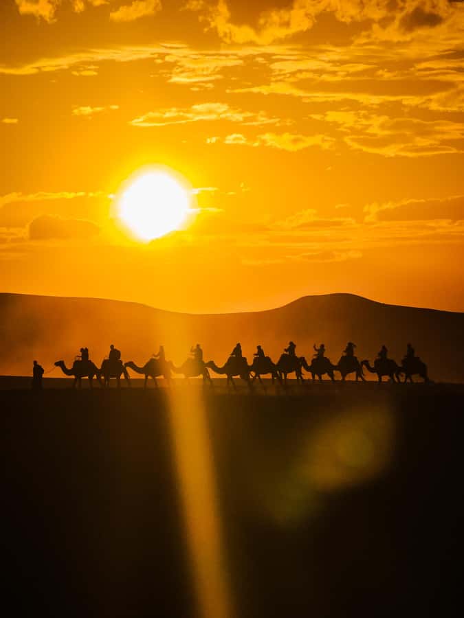 Marrakech: Agafay Camel Ride & Dinner with Fire Show Tour - Entering the Agafay desert from Marrakech: pickup that keeps it simple