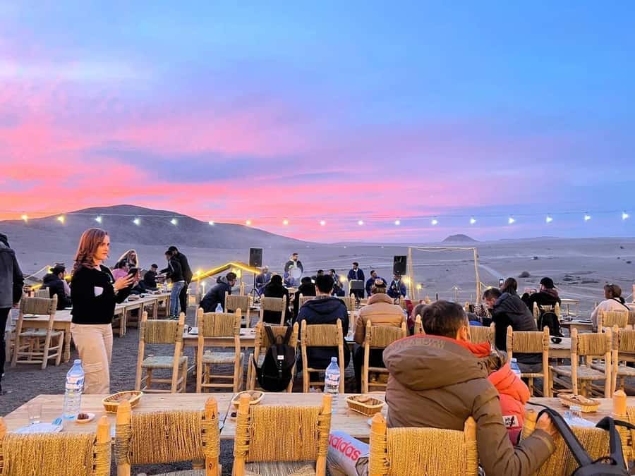 Marrakech: Agafay Desert Camel, Quad Bike & Dinner Show - The sunset camel ride: 15 minutes of quiet romance with real views