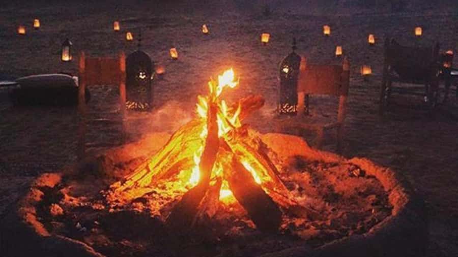 Marrakech Agafay desert: Camel Ride, Sunset, Dinner show - Agafay at Sunset: the camel ride that sets the mood
