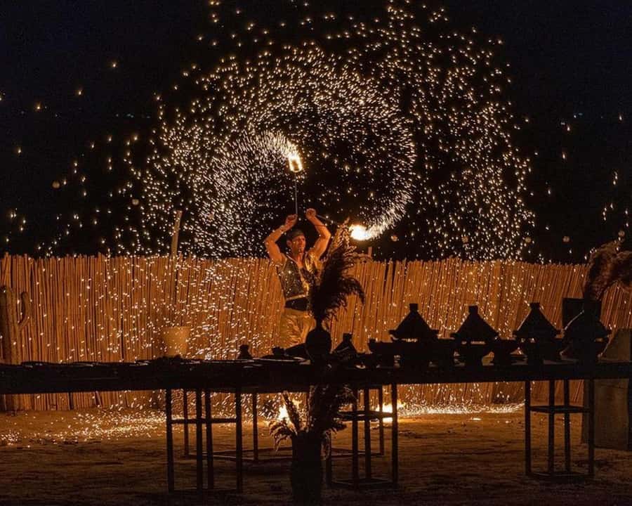 Marrakech: Agafay Desert Camel Rides, Dinner and Fire Show - Key Things to Know Before You Go
