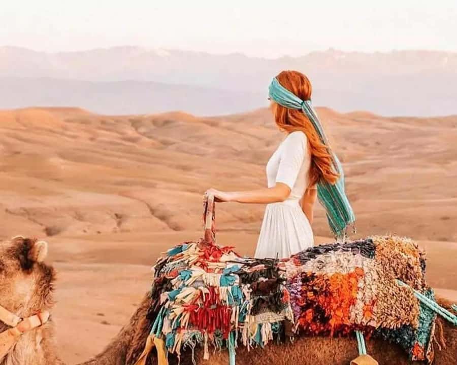 Marrakech: Agafay Desert Camel Rides, Dinner and Fire Show - Argan Oil Women’s Cooperative: More Than a Quick Photo Stop
