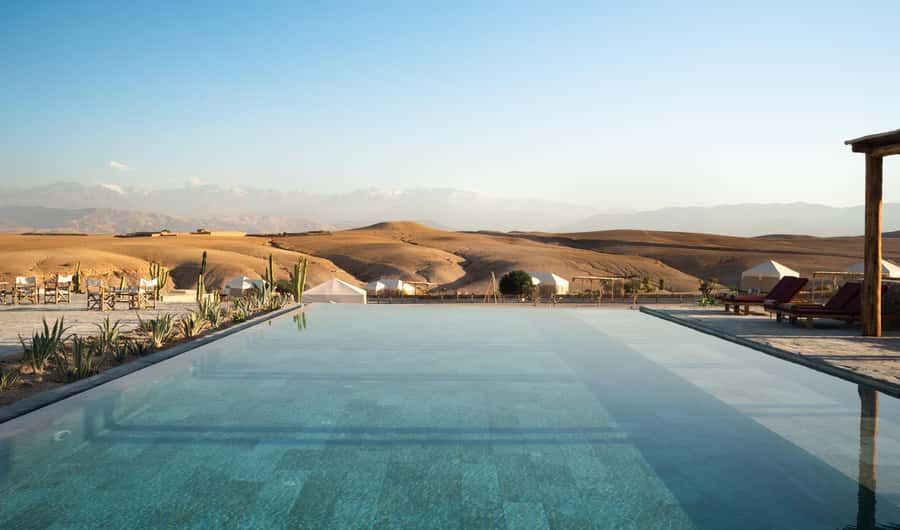 Marrakech: Agafay Desert Inara Camp Pool Day Pass w/ Dinner - Weather reality check: when the day is perfect vs. when it’s not